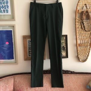 ASOS 29in Waist Forest Green Dress Pants Trousers